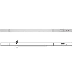 ECO Glideskinne EFR med rgdetektor