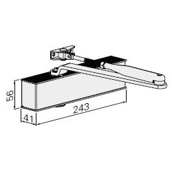 ECO Newton TS-20 drlukker med arm