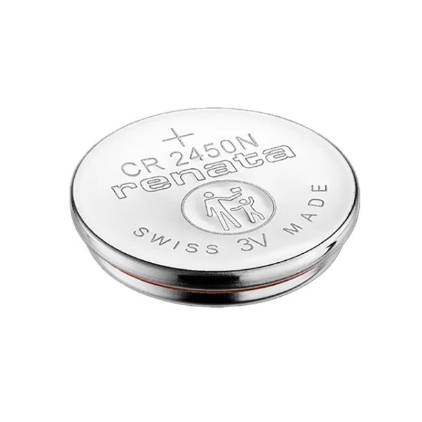 BIRCHER Udskiftningsbatteri lithium 3 V CR2450N (Renata) 10 stk.