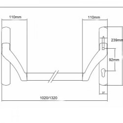 ISEO Pro Exit grebsbar