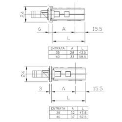ISEO Multiblindo EMotion (Flad stolpe)
