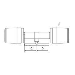 ISEO Zero1 Libra Oval Skandinavisk